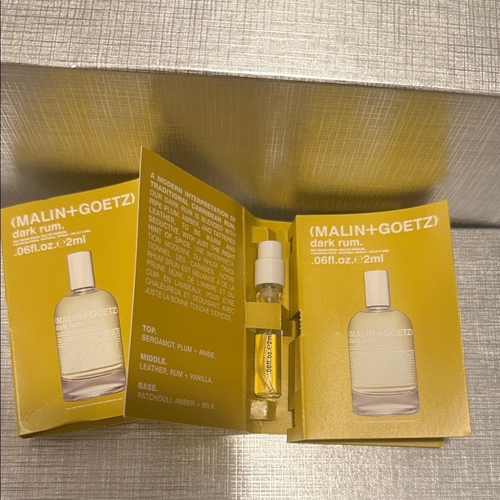 Malin+Goetz Dark Rum 3 Samples